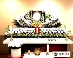 빈소 제단꽃장식